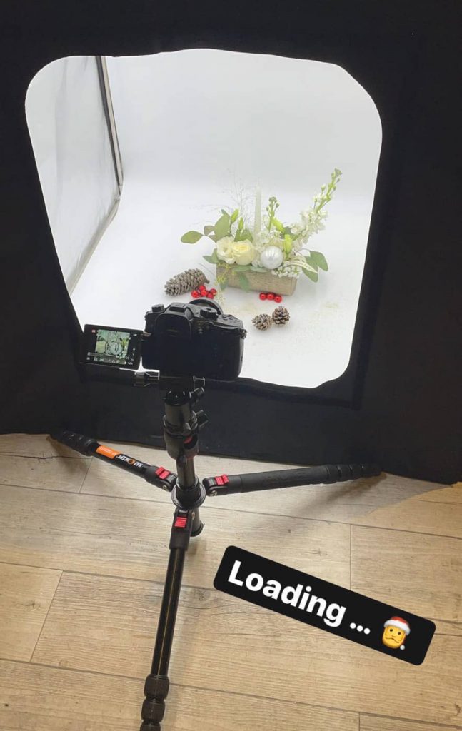 Shooting photos de fleurs pour site e-commerce